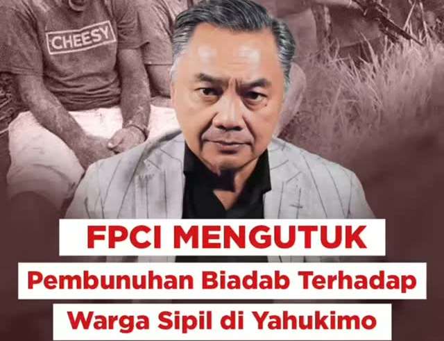 Mengutuk Pembunuhan Warga Sipil di Yahukimo